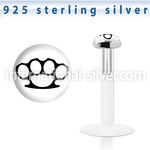 bilg37 labrets lip rings bioflex ptfe belly button