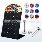 blbm25 labrets lip rings surgical steel 316l belly button