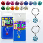 blcp626 fake illusion body jewelry others belly button