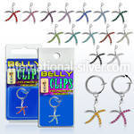 blcp643 fake illusion body jewelry others belly button