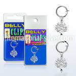 blcp697 fake illusion body jewelry others belly button