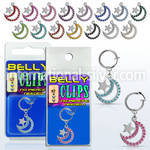 blcp723 fake illusion body jewelry others belly button