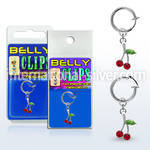 blcpch10 fake illusion hoops others belly button