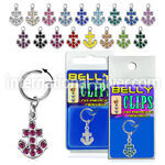 blcpt51 fake illusion hoops others belly button