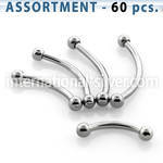 blk18c micro curved barbells surgical steel 316l eyebrow