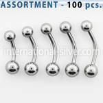 blk195 belly rings surgical steel 316l belly button