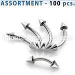 blk19a micro curved barbells surgical steel 316l eyebrow