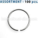 blk223a seamless segment rings surgical steel 316l eyebrow
