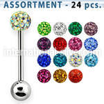 blk279 straight barbells surgical steel 316l belly button