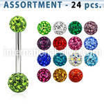 blk299 belly rings surgical steel 316l belly button