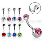 bn2cgin belly rings surgical steel 316l belly button