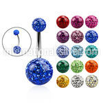 bn2fr105 belly rings surgical steel 316l belly button