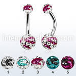 bn2frgc belly rings surgical steel 316l belly button