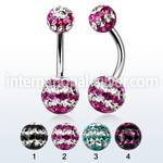 bn2frgd belly rings surgical steel 316l belly button