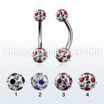 bn2frsa belly rings surgical steel 316l belly button