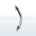 bnenx25 micro curved barbells surgical steel 316l eyebrow