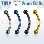 bnetb2 micro curved barbells anodized surgical steel 316l eyebrow