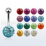 bnfr10 belly rings surgical steel 316l belly button
