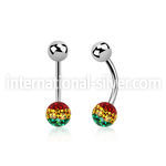 bnfr6r belly rings surgical steel 316l belly button