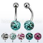 bnfr8c belly rings surgical steel 316l belly button