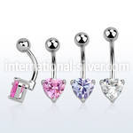 bnhtz belly rings surgical steel 316l belly button