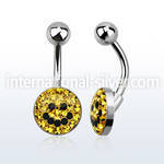 bnmtj19 belly rings surgical steel 316l belly button