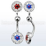 bnmtj22 belly rings surgical steel 316l belly button