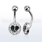bnmtj26 belly rings surgical steel 316l belly button