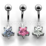 bnstz belly rings surgical steel 316l belly button