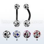 bnt2frsa belly rings anodized surgical steel 316l belly button