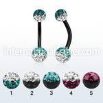 bnt2frse belly rings anodized surgical steel 316l belly button