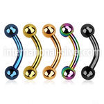 bntb4 belly rings anodized surgical steel 316l belly button