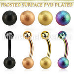 bntfo6 belly rings anodized surgical steel 316l belly button