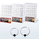 brnhp3 nose hoop silver 925 nose