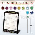 brnypge bend it to fit nose studs silver 925 nose