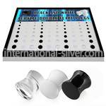 brpg153a plugs gauges acrylic body jewelry ear lobe