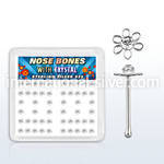 bxfl2c nose bone silver 925 nose