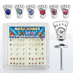 bxftm nose bone silver 925 nose