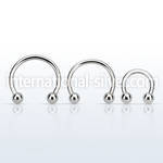 cbeb horseshoes surgical steel 316l belly button