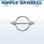 cnnpe5 straight barbells surgical steel 316l nipple