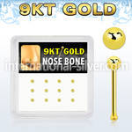 d9gnb5 nose bone gold nose