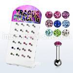 dacb117 straight barbells surgical steel 316l tragus