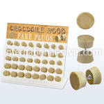 dacb176 cheaters  illusion plugs and tapers organic body jewelry ear lobe