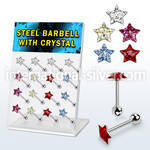 dacb34 straight barbells surgical steel 316l tongue