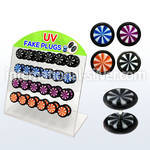 dacb37 cheaters  illusion plugs and tapers acrylic body jewelry belly button