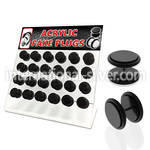 dacb57 cheaters  illusion plugs and tapers acrylic body jewelry belly button