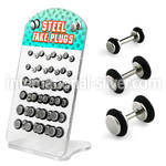 dacb71 cheaters  illusion plugs and tapers surgical steel 316l belly button