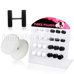dacb78a cheaters  illusion plugs and tapers acrylic body jewelry belly button