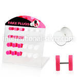dacb78b cheaters  illusion plugs and tapers acrylic body jewelry belly button