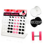 dacb79 cheaters  illusion plugs and tapers acrylic body jewelry belly button